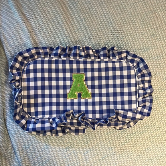 Jeannine's Gifts Handbags - Jeannine's Gifts The Rachel Ruffle Gingham A Bag